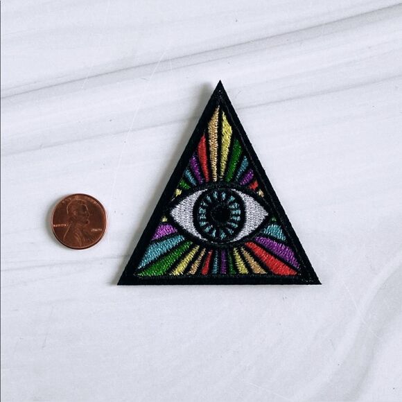 Illuminati LGBT Embroidered Patch - Picture 2 of 3